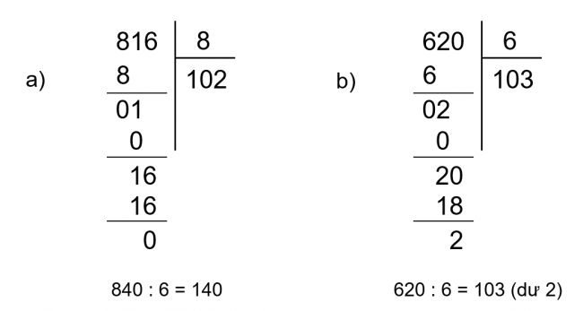 Giải bài Chia số có 3 chữ số cho số có một chữ số - SGK Chân trời 3