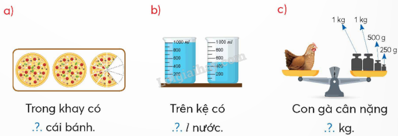 Giải SGK Toán lớp 5 trang 14, 15, 16 Bài 4: Phân số thập phân | Chân trời sáng tạo 6