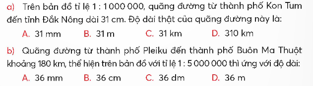 Giải SGK Toán lớp 5 trang 43, 44, 45 Bài 16: Em làm được những gì? | Chân trời sáng tạo 7